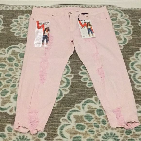 V.I.P. JEANS Ultra Crop Denim - Picture 1 of 6